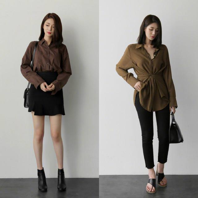 上班穿着的照片