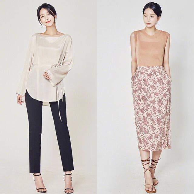 上班穿着的照片